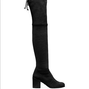 Stuart Weitzman TIELAND (black suede)